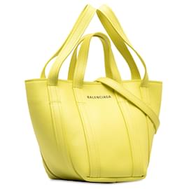 Balenciaga-Bolso tote amarillo Balenciaga XS Everyday Norte-Sur-Amarillo