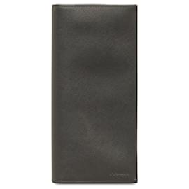 Prada-Gray Prada Saffiano Leather Wallet-Other