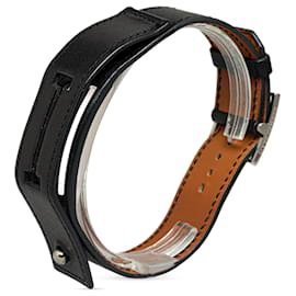 Hermès-Reloj Cherche Midi plateado de acero inoxidable y cuarzo Hermès-Plata