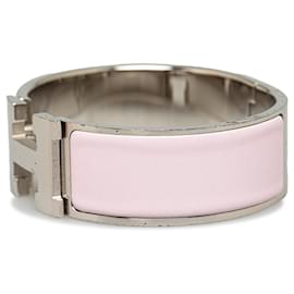 Hermès-Rosa Hermes Clic Clac H Armband-Pink