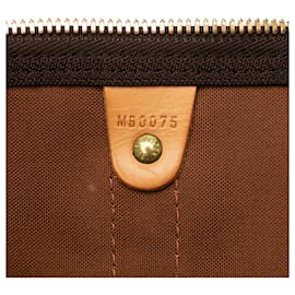 Louis Vuitton-Keepall marrom do monograma Louis Vuitton 50 Mala de viagem-Marrom