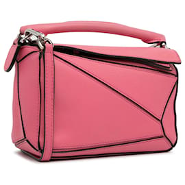 Loewe-Bolso satchel mini rompecabezas LOEWE rosa-Rosa