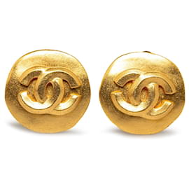 Chanel-Goldene Chanel CC-Ohrclips-Golden