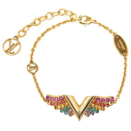 Louis Vuitton-Bracciale Louis Vuitton Essential V in oro-D'oro
