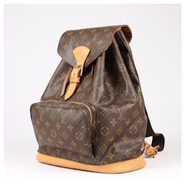 Louis Vuitton-Louis Vuitton Montsouris GM Vintage Backpack M51135-Brown