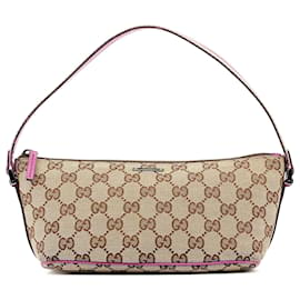 Gucci-GUCCI Handbags Leather Beige Jackie-Beige