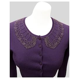 Parosh-Chaqueta Corta Morada-Roxo