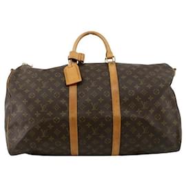 Louis Vuitton-Louis Vuitton Keepall 55-Castaño