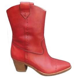 Fratelli Rosseti-Boots-Red