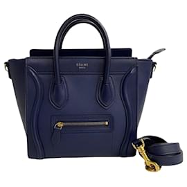 Céline-Celine nano luggage-Navy blue