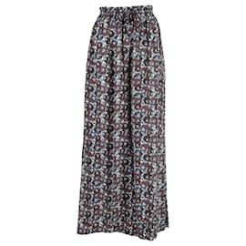 Ulla Johnson-Ulla Johnson Printed Palazzo Pants in Multicolor Silk-Multiple colors
