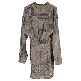 Isabel Marant-Robe mi-longue Isabel Marant en soie marron-Marron