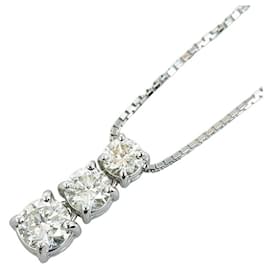 & Other Stories-Other 18K Cube Diamond Necklace  Metal Necklace in Excellent condition-Other