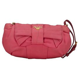Prada Bolsa Tessuto Nylon Bow com pulseira de lona 1N1422 em boa condição Outro