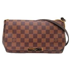 Louis Vuitton-Louis Vuitton Favorite MM Canvas Shoulder Bag N41129 in good condition-Other