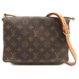 Louis Vuitton-Louis Vuitton Musette Tango Long Shoulder Bag Canvas Shoulder Bag M51388 in good condition-Other
