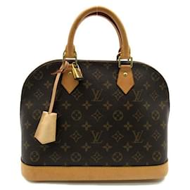 Louis Vuitton-Louis Vuitton Alma PM Canvas Handbag M53151 in good condition-Other