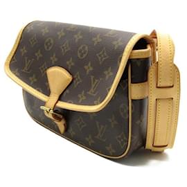 Louis Vuitton-Louis Vuitton Sologne Shoulder Bag Canvas Shoulder Bag M42250 in good condition-Other