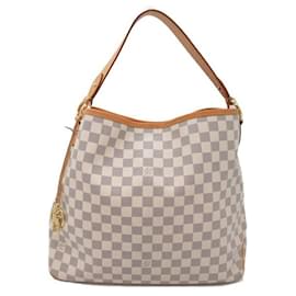 Louis Vuitton-Louis Vuitton Delightful MM Canvas Shoulder Bag N41448 in good condition-Other