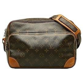 Louis Vuitton-Louis Vuitton Nile Canvas Shoulder Bag M45244 in good condition-Other