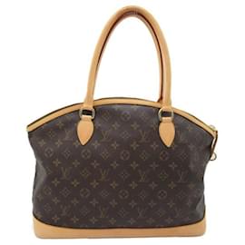 Louis Vuitton-Louis Vuitton Lockit Horizontal Canvas Handbag M40104 in good condition-Other