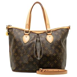 Louis Vuitton-Louis Vuitton Palermo PM Canvas Shoulder Bag M40145 in excellent condition-Other