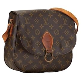 Louis Vuitton-Louis Vuitton Saint Cloud GM Canvas Shoulder Bag M51242 in fair condition-Other