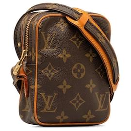 Louis Vuitton-Louis Vuitton Mini Danube Canvas Shoulder Bag M45268 in good condition-Other
