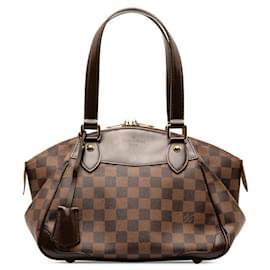 Louis Vuitton-Louis Vuitton Verona PM Canvas Handtasche N41117 in guter Kondition-Andere