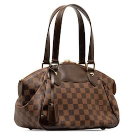 Louis Vuitton-Louis Vuitton Verona PM Canvas Handtasche N41117 in guter Kondition-Andere