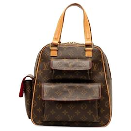 Louis Vuitton-Louis Vuitton Excentri Cite Canvas Handtasche M51161 in guter Kondition-Andere