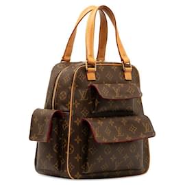 Louis Vuitton-Louis Vuitton Excentri Cite Canvas Handbag M51161 in good condition-Other