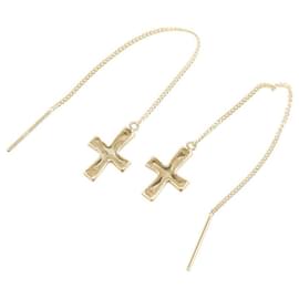 & Other Stories-Other 18K Cross Dangle Earrings Metal Earrings in Excellent condition-Other