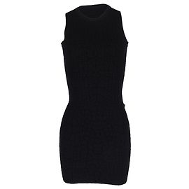 Miniabito Alexander McQueen in rayon nero Nero