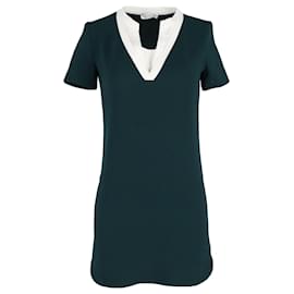Sandro Paris Robe Raquel en Polyester Vert Vert