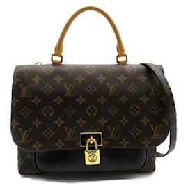 Louis Vuitton-Louis Vuitton Marignan Canvas Handbag M44259 in good condition-Other