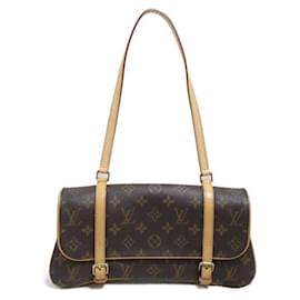 Louis Vuitton-Louis Vuitton Marelle Canvas Shoulder Bag M51157 in good condition-Other