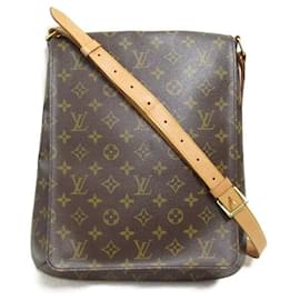 Louis Vuitton-Bolsa Louis Vuitton Musette Salsa Canvas Crossbody M51256 em boa condição-Outro