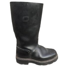 Paraboot Firefighter Boots Black Leather Black