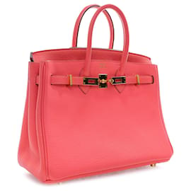 Hermès-Hermès Birkin Retourne Togo rosa 25-Rosa