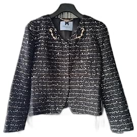 Blumarine Jackets Black Golden