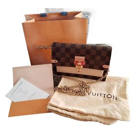 Louis Vuitton Pochette Vavin Damier Ebene Cuir Damier ebène