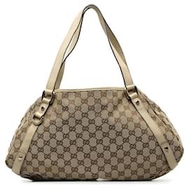 Gucci-Gucci GG Canvas Abbey Shoulder Bag Canvas Shoulder Bag 130736 in good condition-Other