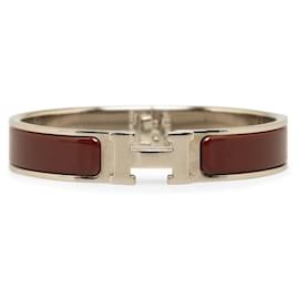 Hermès-Hermes Clic H Armband PM Metall Armreif in gutem Zustand-Andere