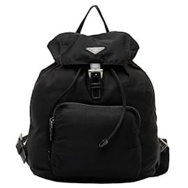 Prada-Prada Tessuto Backpack Canvas Backpack in Good condition-Other