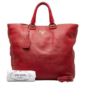 Prada-Prada Leather Tote Bag Leather Tote Bag in Good condition-Other