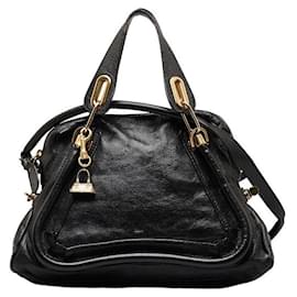 Chloé-Chloe Leather Paraty Shoulder Bag Leather Shoulder Bag in Good condition-Other