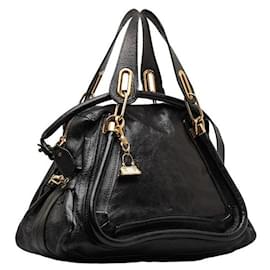 Chloé-Chloe Leather Paraty Shoulder Bag Leather Shoulder Bag in Good condition-Other