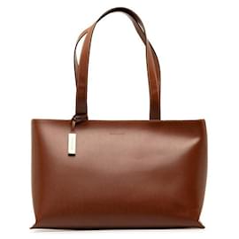 Burberry-Burberry Leather Tote Bag Leather Tote Bag in Good condition-Other