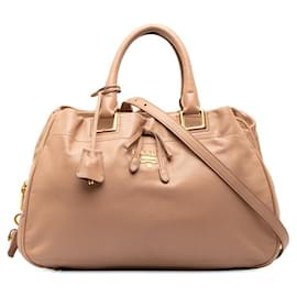 Prada-Prada Leather Handbag Leather Handbag BN2245 in good condition-Other